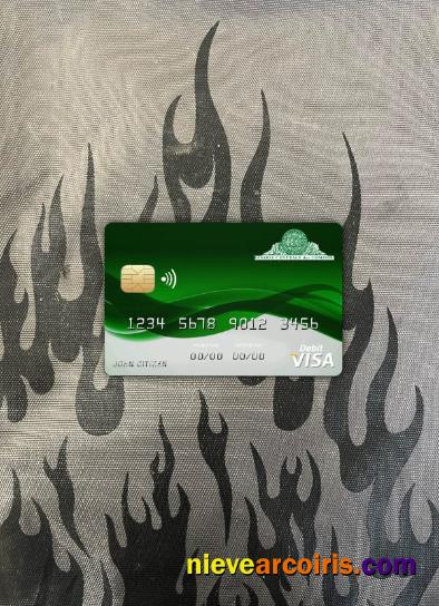 Comoros Sanduk  bank visa card photolook